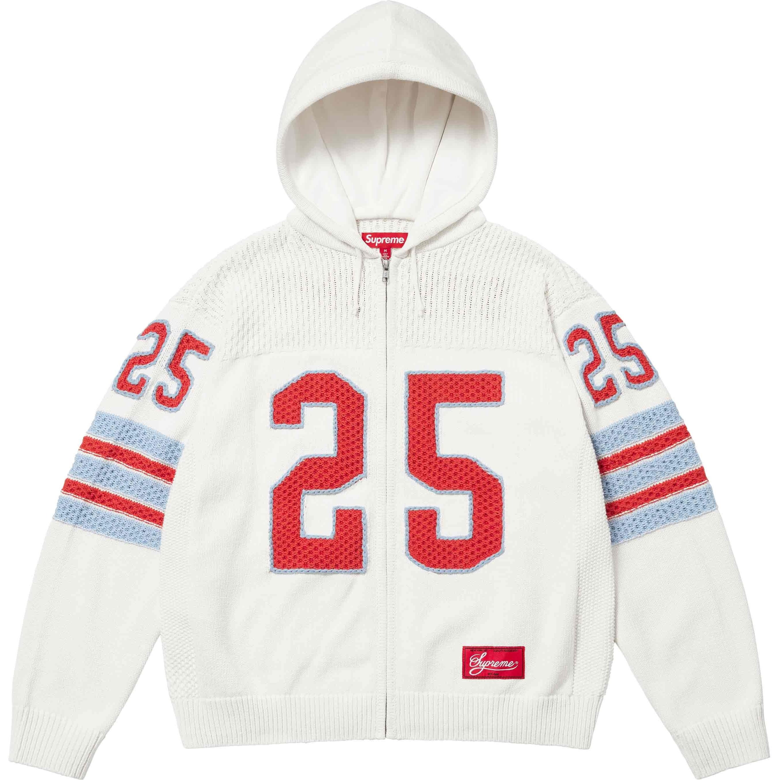 Supreme Sport Zip Up Hooded Sweater (SS25) - White - $228
