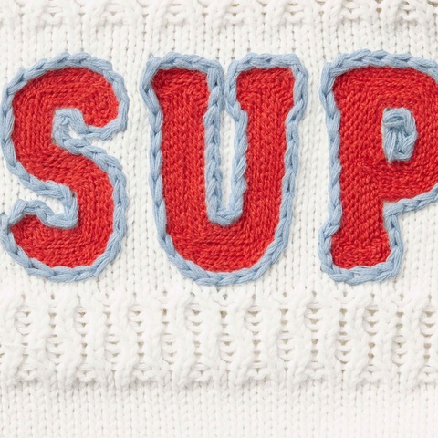 Supreme Sport Zip Up Hooded Sweater - White
