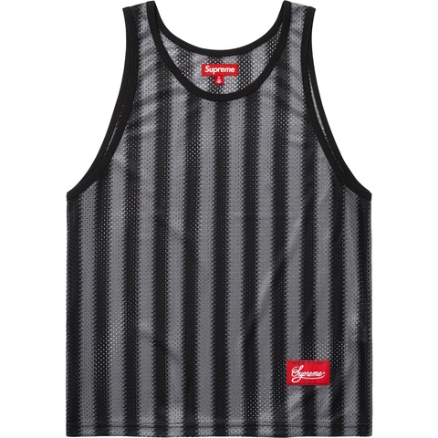 Stripe Mesh Tank Top - spring/summer 2025 - Supreme Stripe Mesh Tank Top - spring/summer 2025 - Supreme