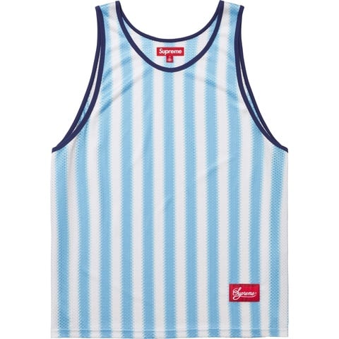 Stripe Mesh Tank Top - spring/summer 2025 - Supreme