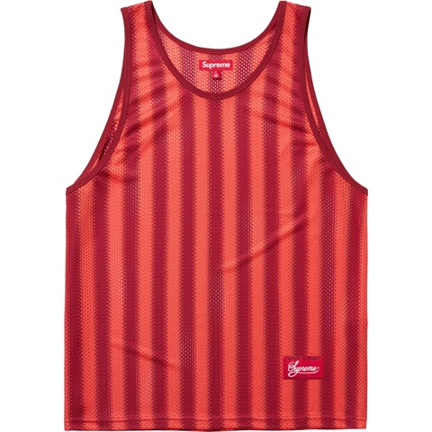 Stripe Mesh Tank Top - spring/summer 2025 - Supreme