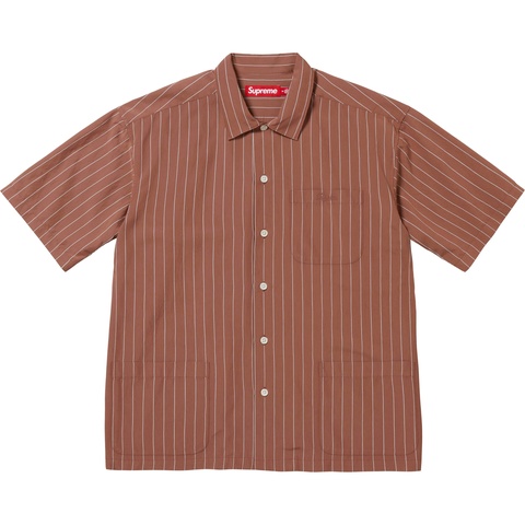 トップス Supreme stripe pajama shirt Stripe S/S Pajama Shirt - spring/summer 2025 - Supreme