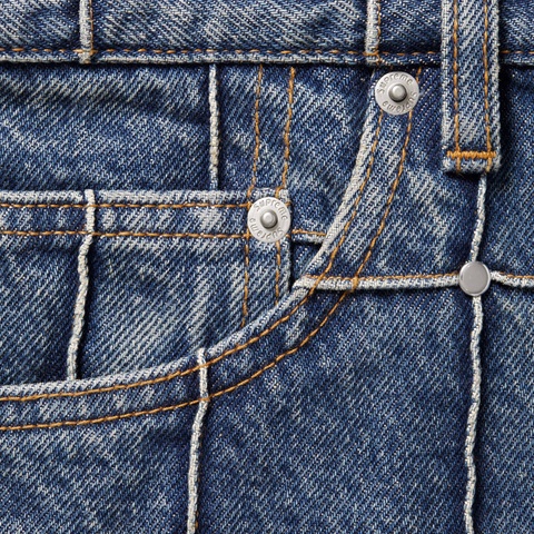 パンツ supreme Studded Seam Loose Fit Jean 34 Studded Seam Loose Fit Jean - spring/summer 2025 - Supreme