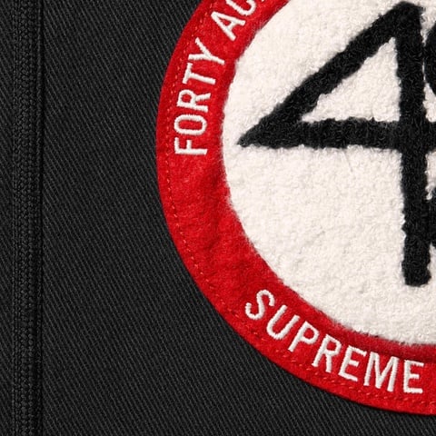 スケートボード Supreme x 40 Acres Twill BaseballJersey Supreme/40 Acres Twill Baseball Jersey - Supreme