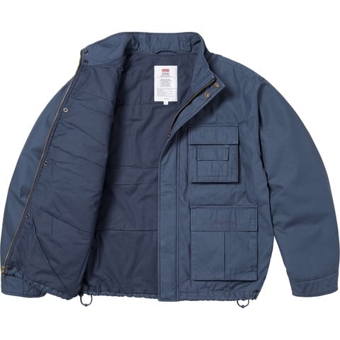 Supreme/Aphex Twin Alpha Industries® Cargo Jacket - Supreme