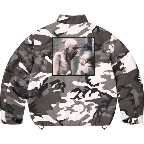 Supreme Supreme/Aphex Twin Alpha Industries® Cargo Jacket - Snow Camo