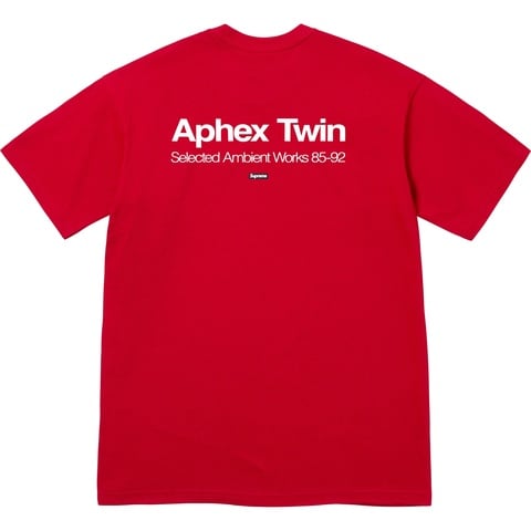 Supreme Supreme/Aphex Twin Ambient Works Tee - Red