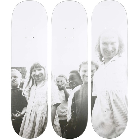 Supreme Supreme/Aphex Twin Come To Daddy Skateboard (Set of 3) - Multicolor - 8.5" x 32.25"