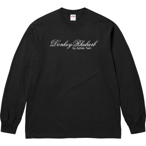 Supreme/Aphex Twin Donkey Rhubarb L/S Tee - Supreme