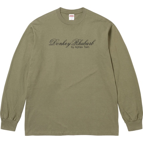 Supreme/Aphex Twin Donkey Rhubarb L/S Tee - Supreme