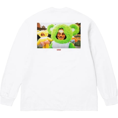 Supreme Supreme/Aphex Twin Donkey Rhubarb L/S Tee - White