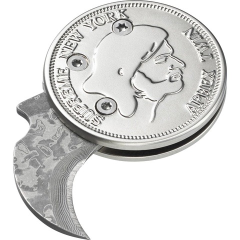 Supreme Supreme/Aphex Twin Mantis Coin Knife - Silver