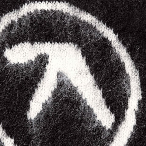 Supreme Supreme/Aphex Twin Mohair Sweater - Black