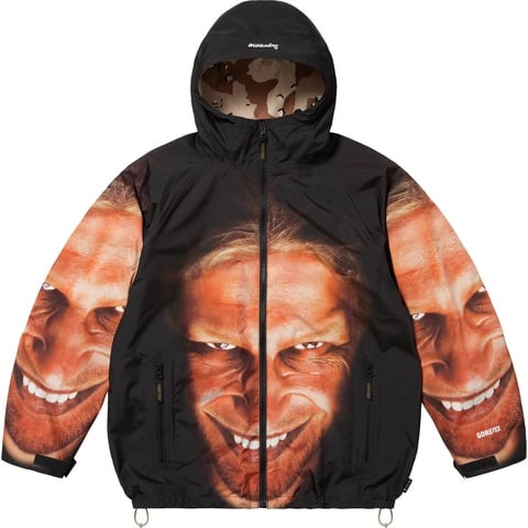 Supreme Supreme/Aphex Twin Reversible GORE-TEX Hooded Jacket - Chocolate Chip Camo