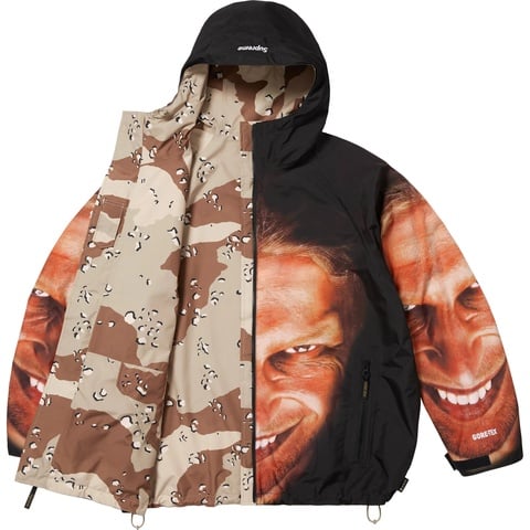 Supreme Supreme/Aphex Twin Reversible GORE-TEX Hooded Jacket - Chocolate Chip Camo