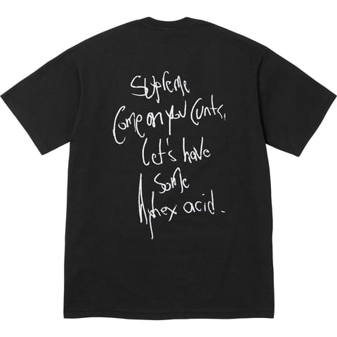 Supreme Supreme/Aphex Twin Windowlicker Tee - Black