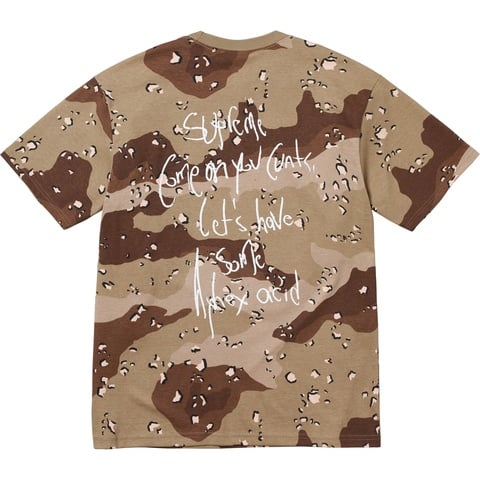Supreme Supreme/Aphex Twin Windowlicker Tee - Chocolate Chip Camo