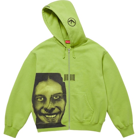 Supreme/Aphex Twin Zip Up Hooded Sweatshirt - Supreme