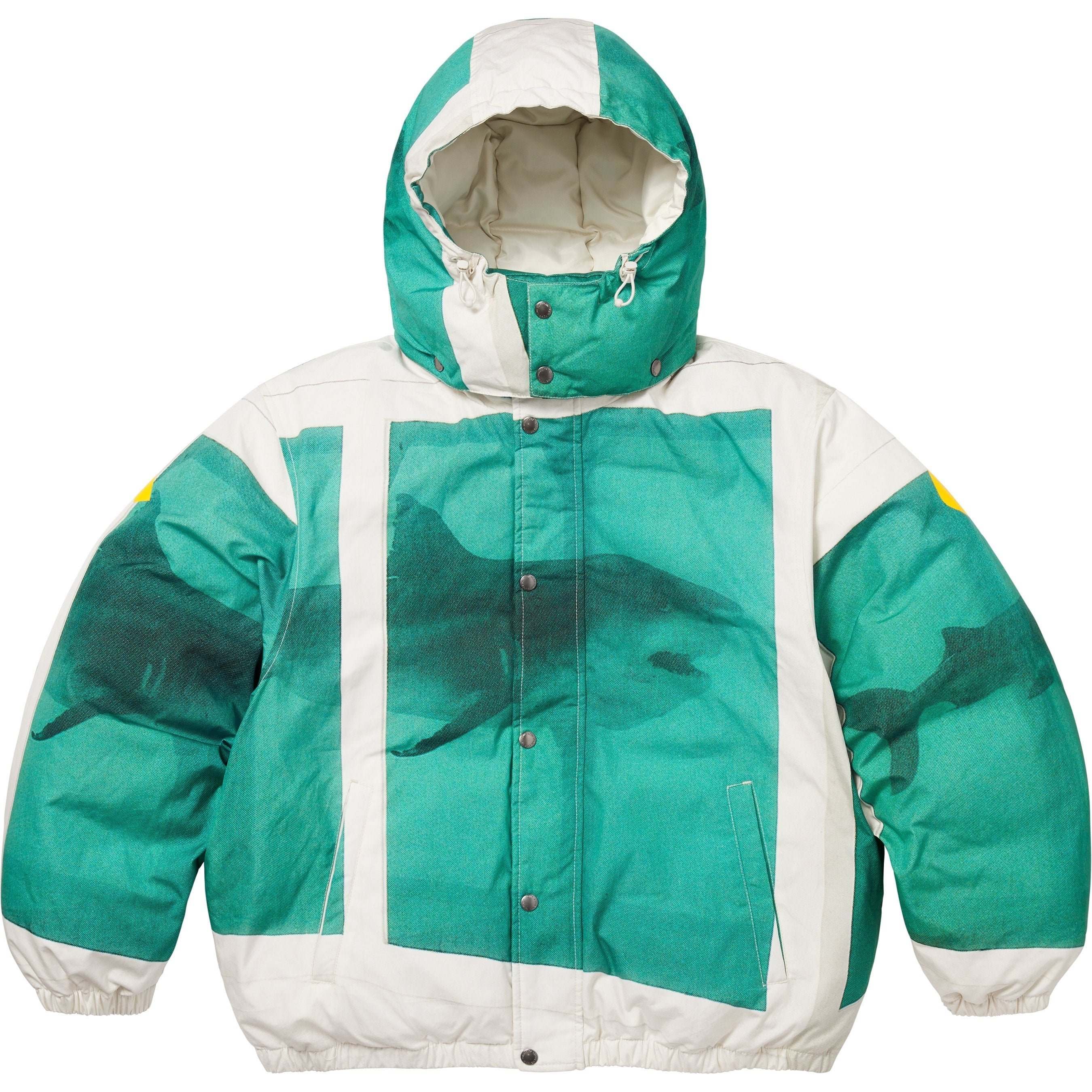 Supreme Supreme Damien Hirst Down Puffer Jacket (SS25) - White - $488