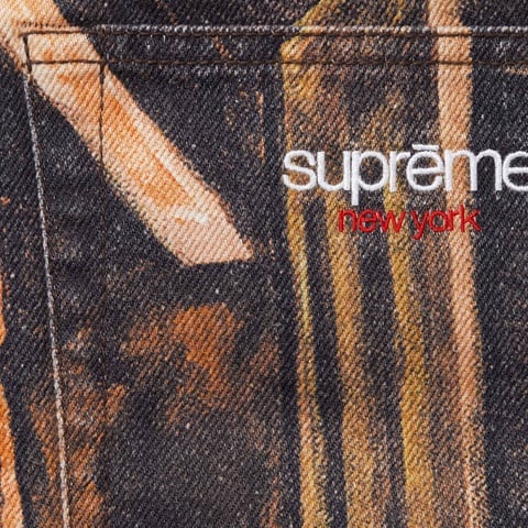 Supreme/Ernie Barnes Baggy Denim Short - Supreme