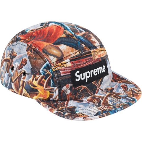 Supreme Supreme/Ernie Barnes Camp Cap - Multicolor