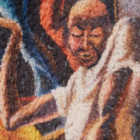 Supreme Supreme/Ernie Barnes Fleece Jacket - Multicolor