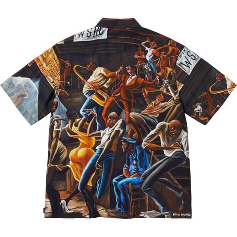 トップス supreme Ernie Barnes s/s shirt SIZE M Supreme/Ernie Barnes S/S Shirt - Supreme