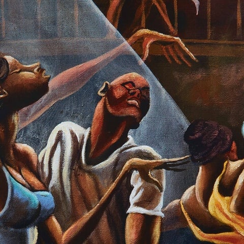 Supreme/Ernie Barnes Skateboard (Set of 5) - Supreme Supreme/Ernie Barnes Skateboard (Set of 5) - Supreme