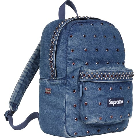 Supreme Supreme®/b.b. Simon Denim Backpack - Washed Indigo