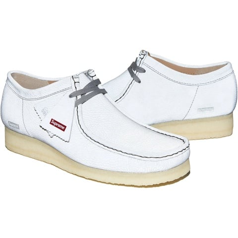 靴 Clarks Originals Reflective Wallabee The Supreme x Clarks Originals Wallabee Reflective Pack Releases