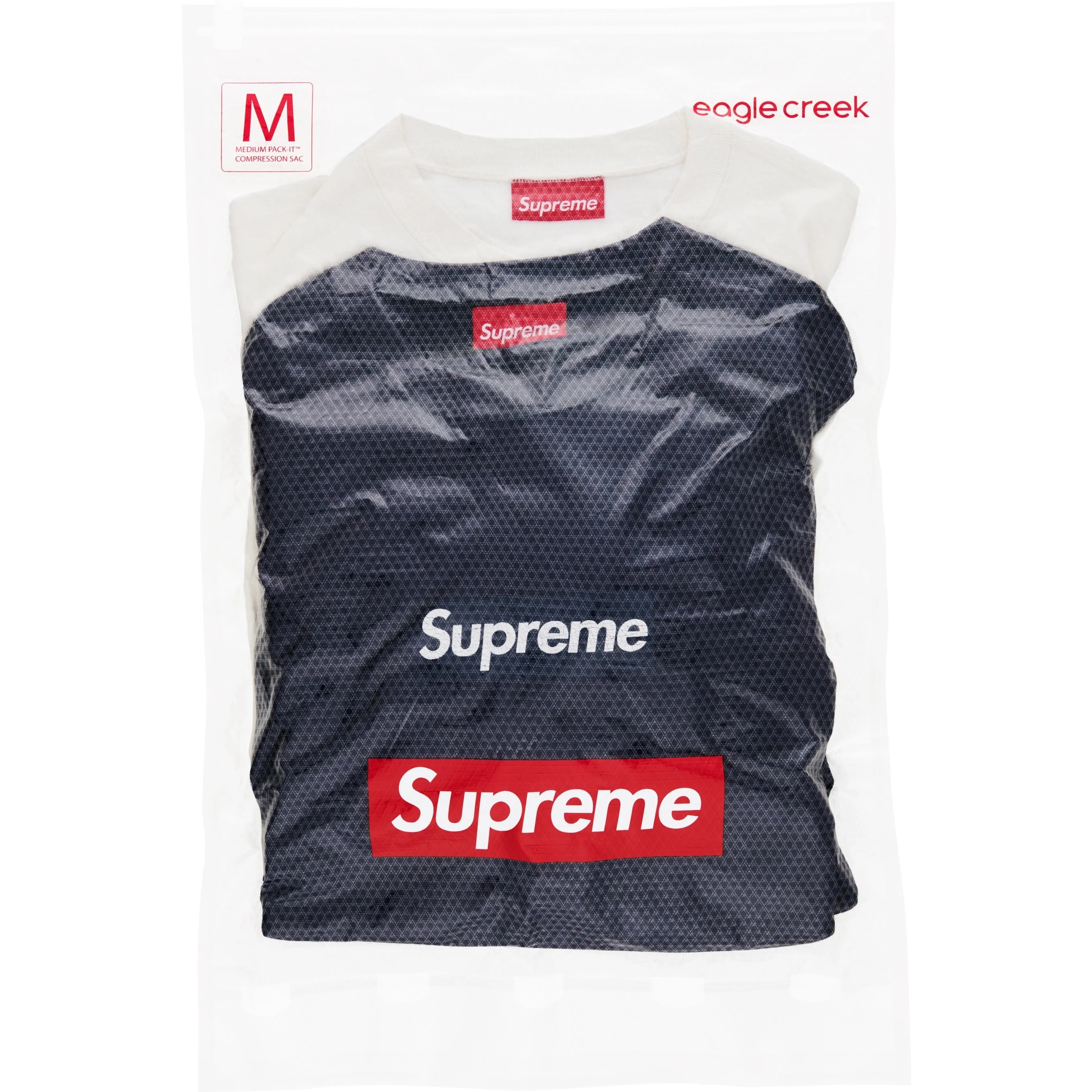 Supreme Supreme Eagle Creek Pack-It Compression Bags (Set of 2) (SS25) - Clear - $30