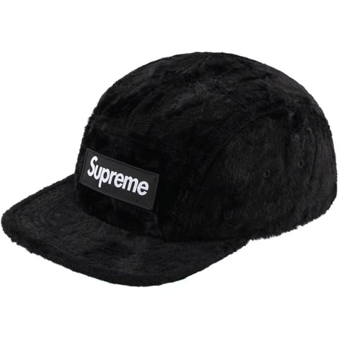 Supreme®/GOODENOUGH Crushed Rayon Pile Camp Cap - Supreme