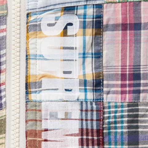 Supreme®/GOODENOUGH Patchwork Madras Full Zip Track Pant - Supreme