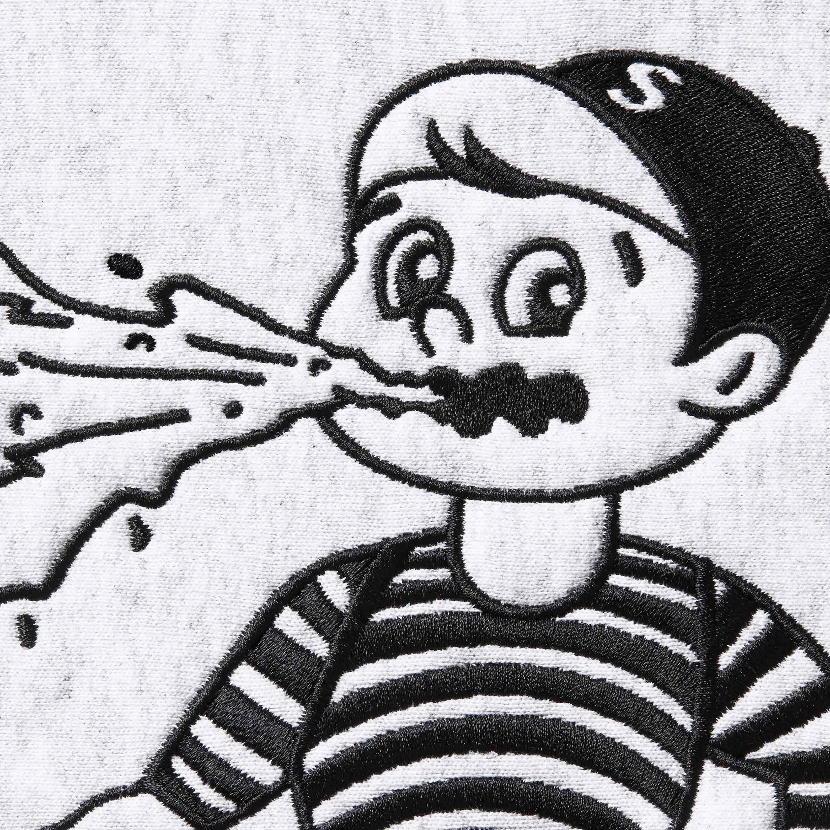 Supreme Supreme Homerun Hooded Sweatshirt (SS25) - Ash Grey - $178