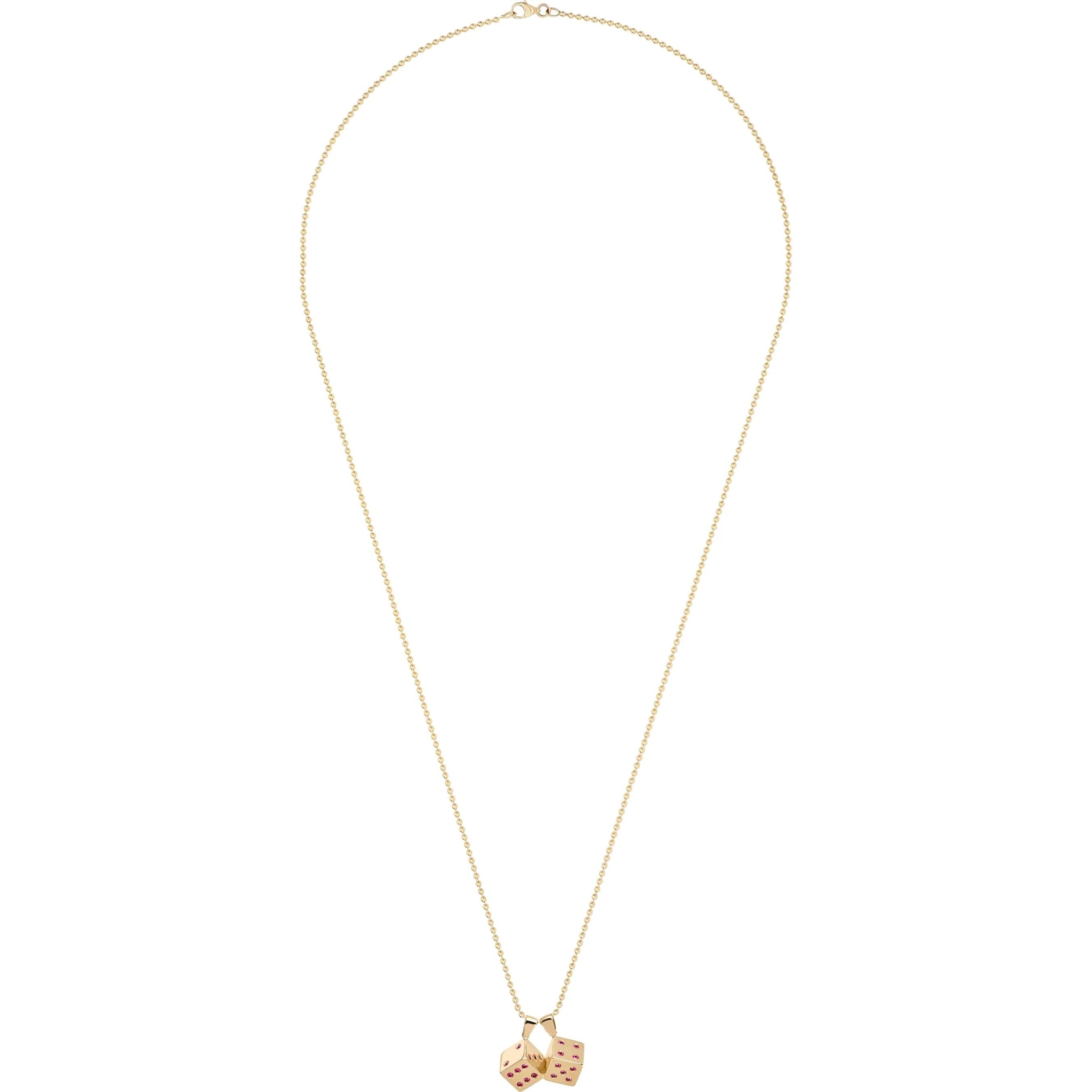 Supreme Supreme Jacob&Co Dice 14K Gold Pendant (SS25) - Gold - $2998