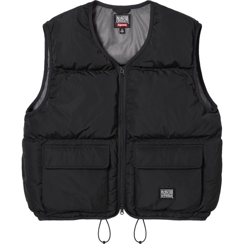 Supreme Supreme®/Marithé + François Girbaud Down Puffer Vest - Black