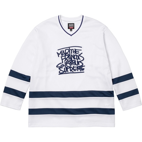 Supreme Supreme®/Marithé + François Girbaud Hockey Jersey - White