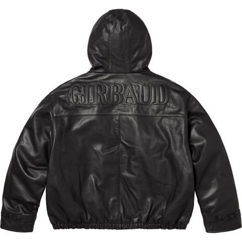 Supreme®/Marithé + François Girbaud Hooded Leather Flight Bomber