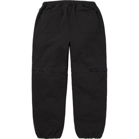 Supreme Supreme®/Marithé + François Girbaud Shuttle Tape Cargo Sweatpant - Black