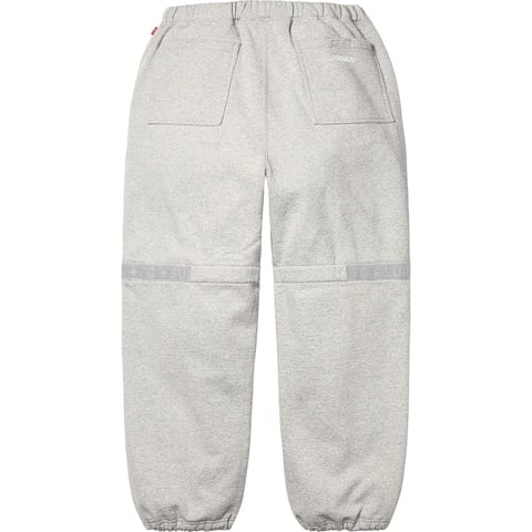 Supreme Supreme®/Marithé + François Girbaud Shuttle Tape Cargo Sweatpant - Heather Grey