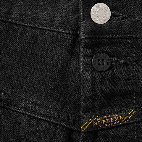 Supreme Supreme®/Marithé + François Girbaud X-Seam Baggy Jean - Black