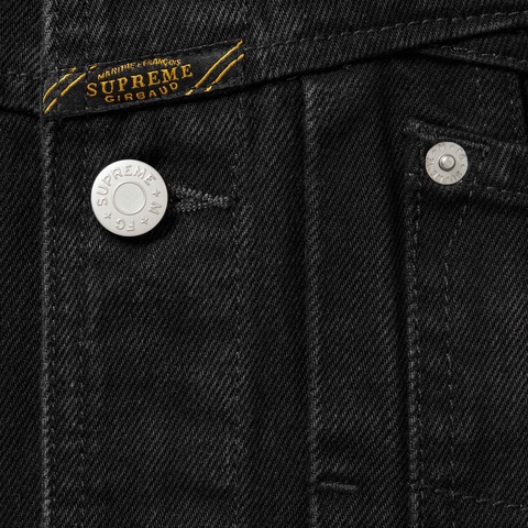 Supreme Supreme®/Marithé + François Girbaud X-Seam Denim Trucker Jacket - Black