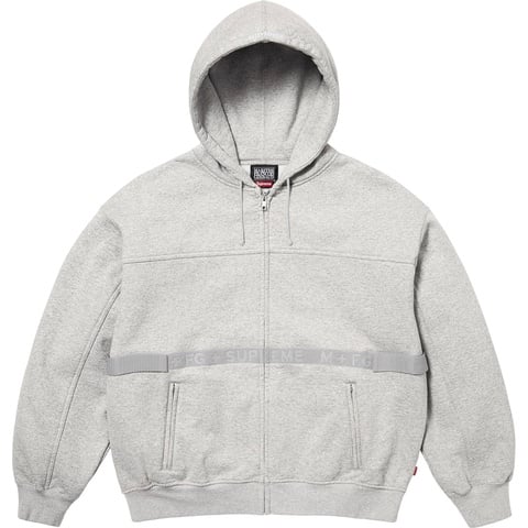 Supreme Supreme®/Marithé + François Girbaud Zip Up Hooded Sweatshirt - Heather Grey