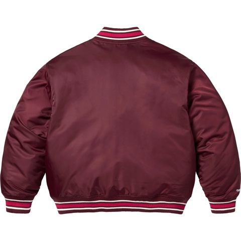 Supreme®/Mitchell & Ness® Camo Logo Varsity Jacket - Supreme