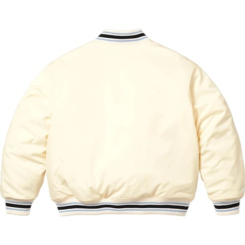 Supreme®/Mitchell & Ness® Camo Logo Varsity Jacket - Supreme