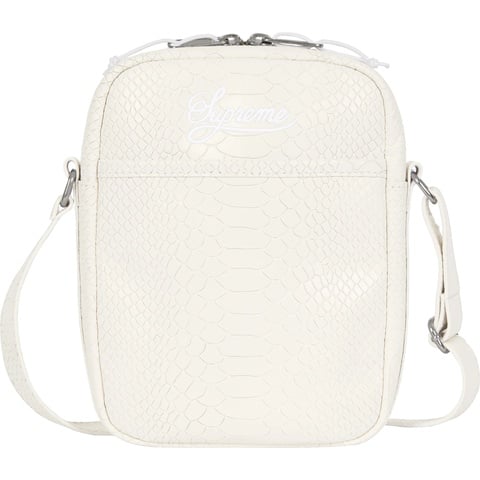 Supreme・Nike Leather Shoulder Bag白【おまけ付き Supreme - Supreme x Nike Leather Shoulder Bag 白の通販 by U