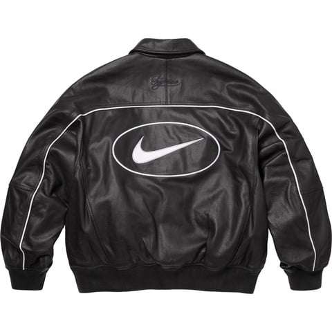 Supreme®/Nike® Leather Varsity Jacket - Supreme Supreme®/Nike® Leather Varsity Jacket - Supreme