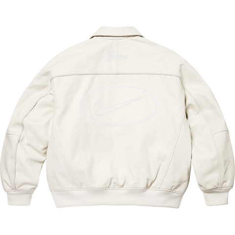 Supreme®/Nike® Leather Varsity Jacket - Supreme