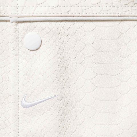 Supreme Supreme®/Nike® Leather Varsity Jacket - Snakeskin