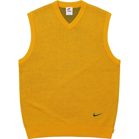 Supreme Supreme®/Nike® Sweater Vest - Yellow